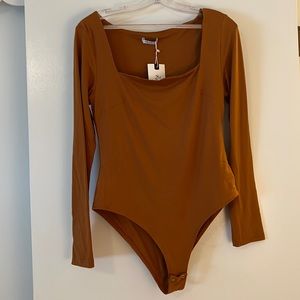 Rust Color Bodysuit NWT